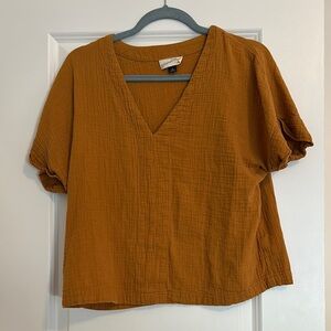 Women's Mustard Top